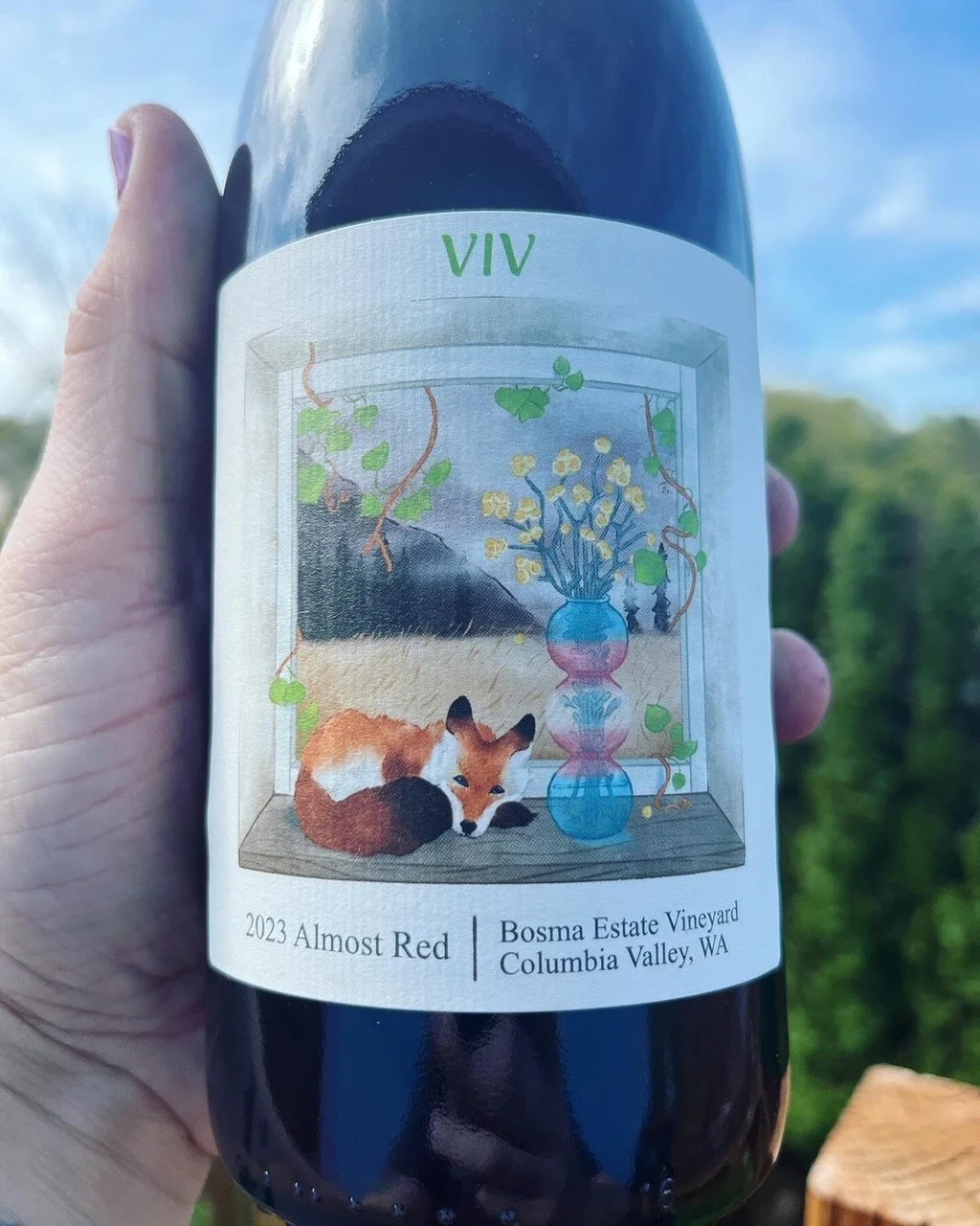 2023 VIV Label 'Almost Red' Field Blend — RAM Cellars